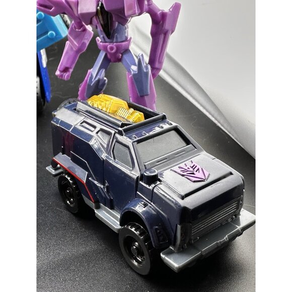 Transformers Lot For Parts Happy Meal toys Robots Hasbro Vtg - Picture 8 of 9